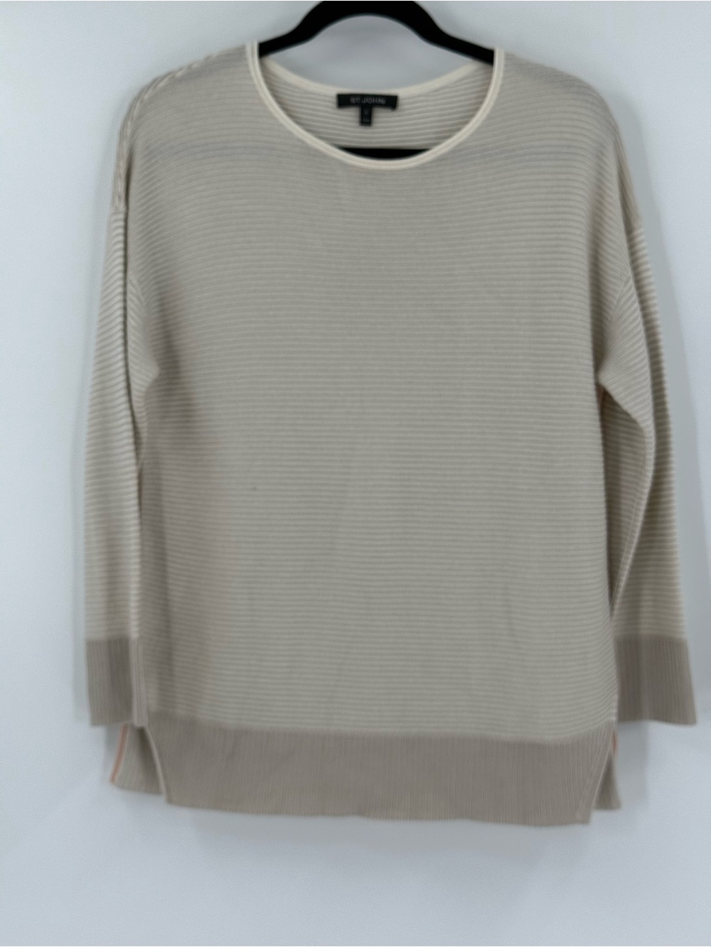 ST. JOHN Lightweight 3/4 Sleeve Sweater S‎
